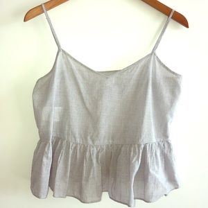 BCBG Peplum Top Size Small